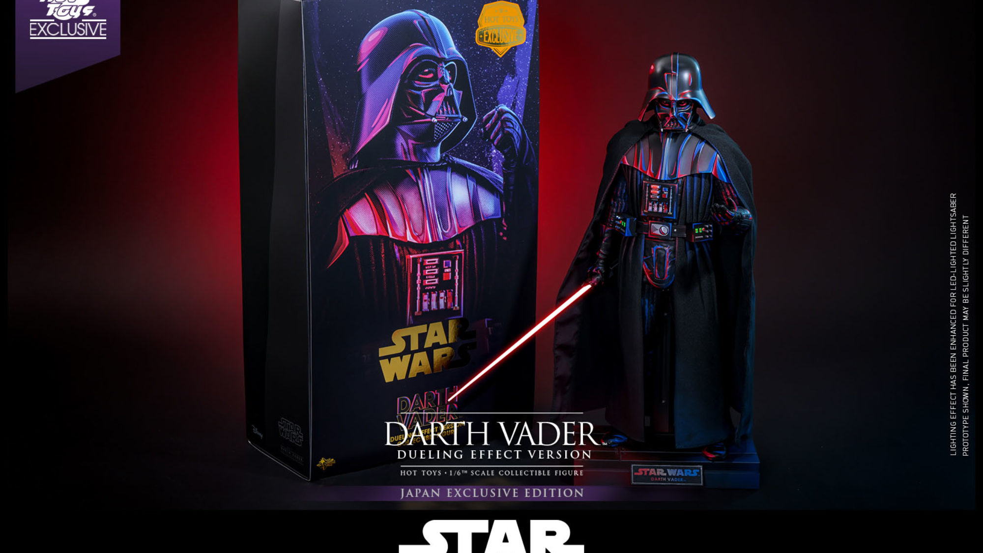 Star Wars - 1/6th scale Darth Vader (Dueling Effect Version