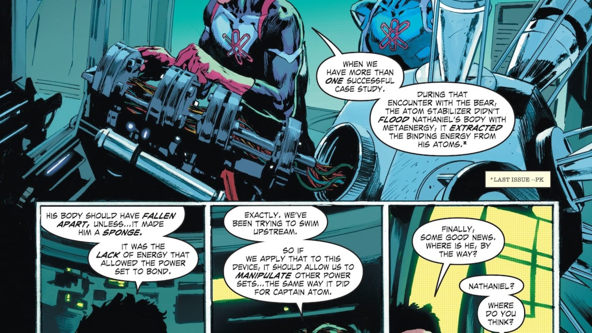 Justice League: The Atom Project #3 Preview: Time Travel Therapy? Justice League: The Atom Project #3 Preview: Time Travel Therapy?