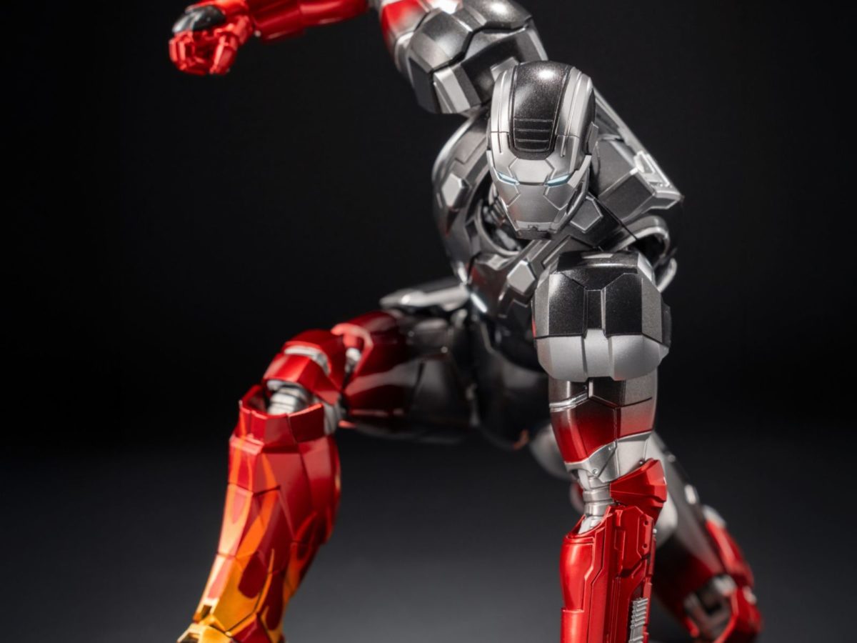 Threezero Debuts Marvel Studios DLX Iron Man Mark 22 “Hot Rod” Figure