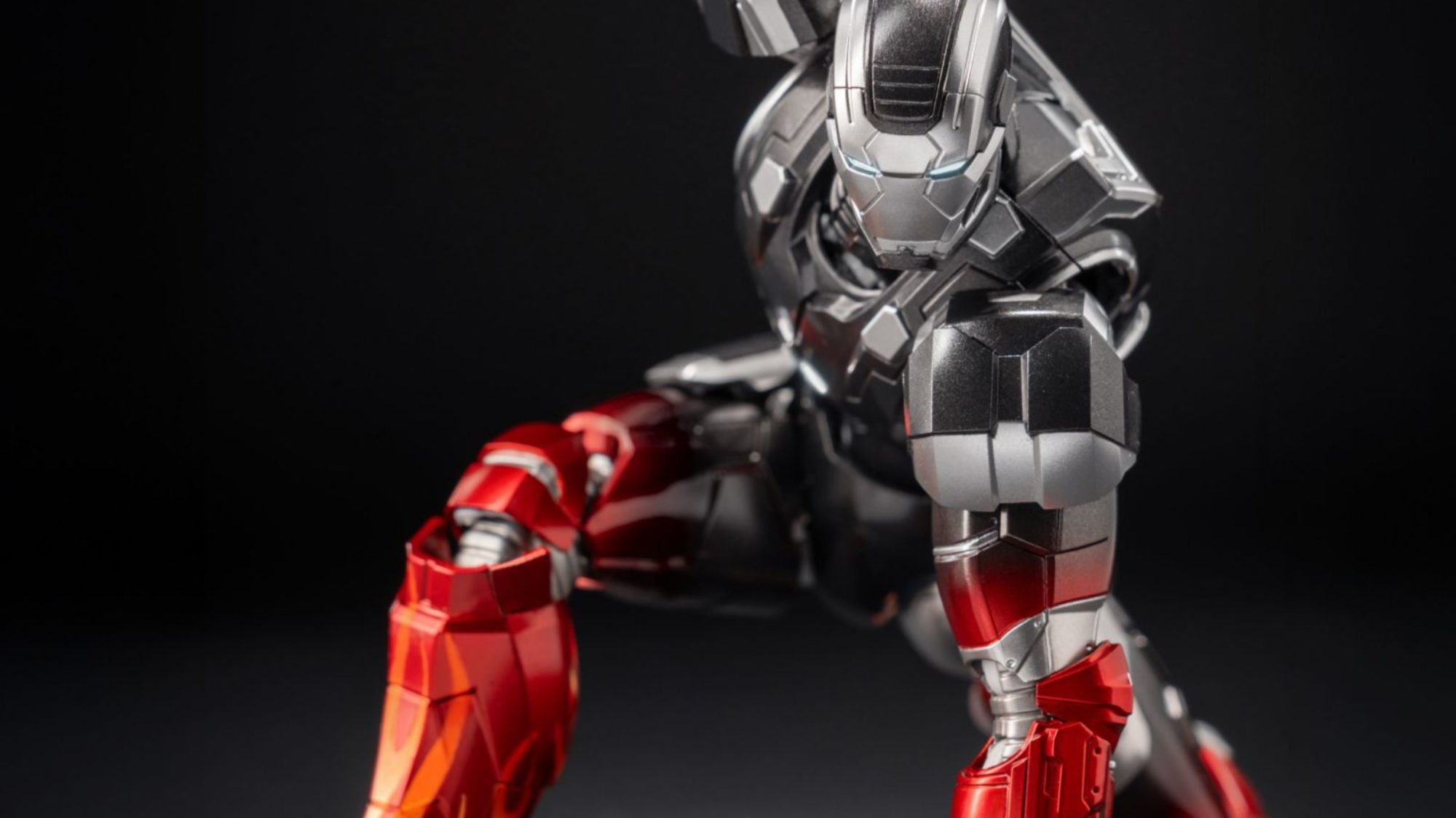 Threezero Debuts Marvel Studios DLX Iron Man Mark 22 “Hot Rod” Figure