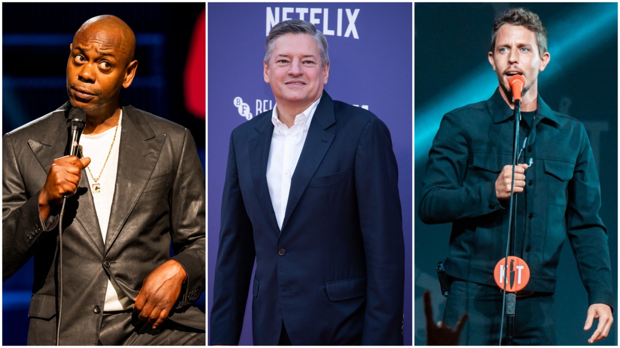 Netflix CoCEO Defends Dave Chappelle, Tony Hinchcliffe Specials(01)
