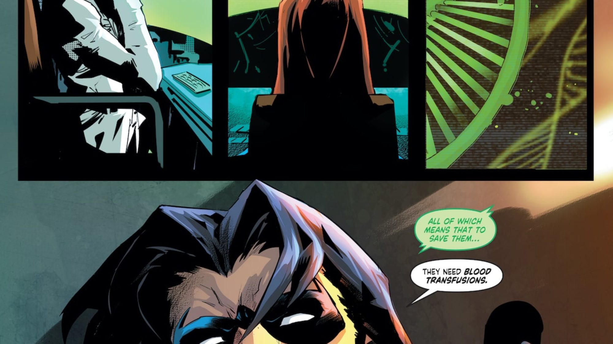 Nightwing Gambles on Corporate Heist