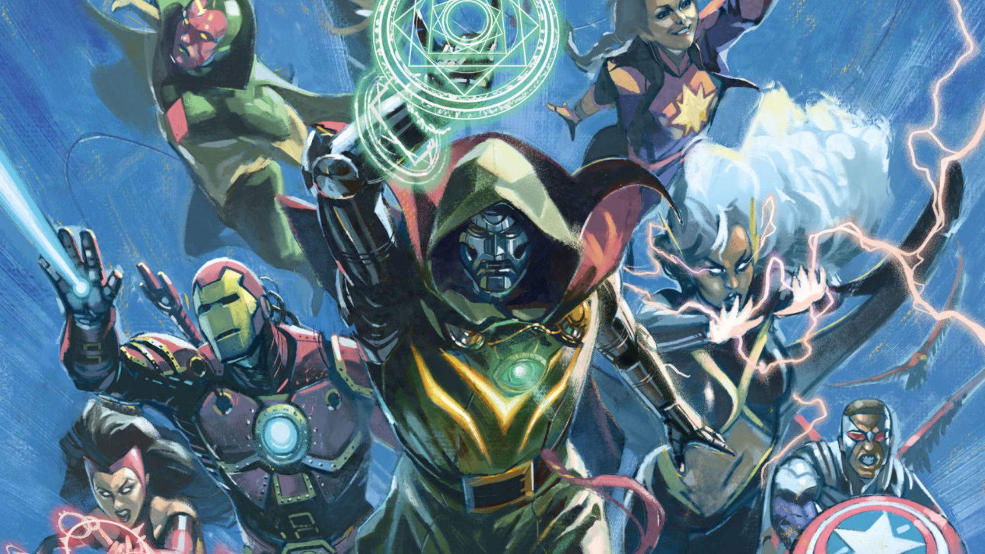 Doctor Doom Teams With The Avengers in One World Under Doom #5