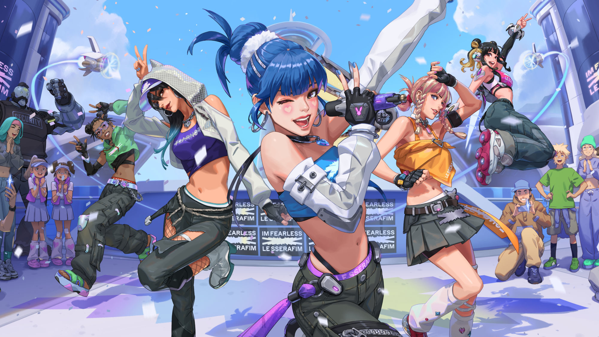 Overwatch 2 Announces New LE SSERAFIM Collaboration