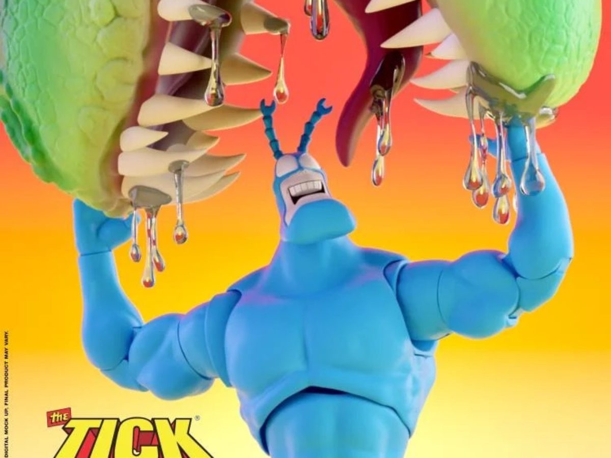 Big Bad Workshop Debuts The Tick Longbox Heroes Prestige Figure