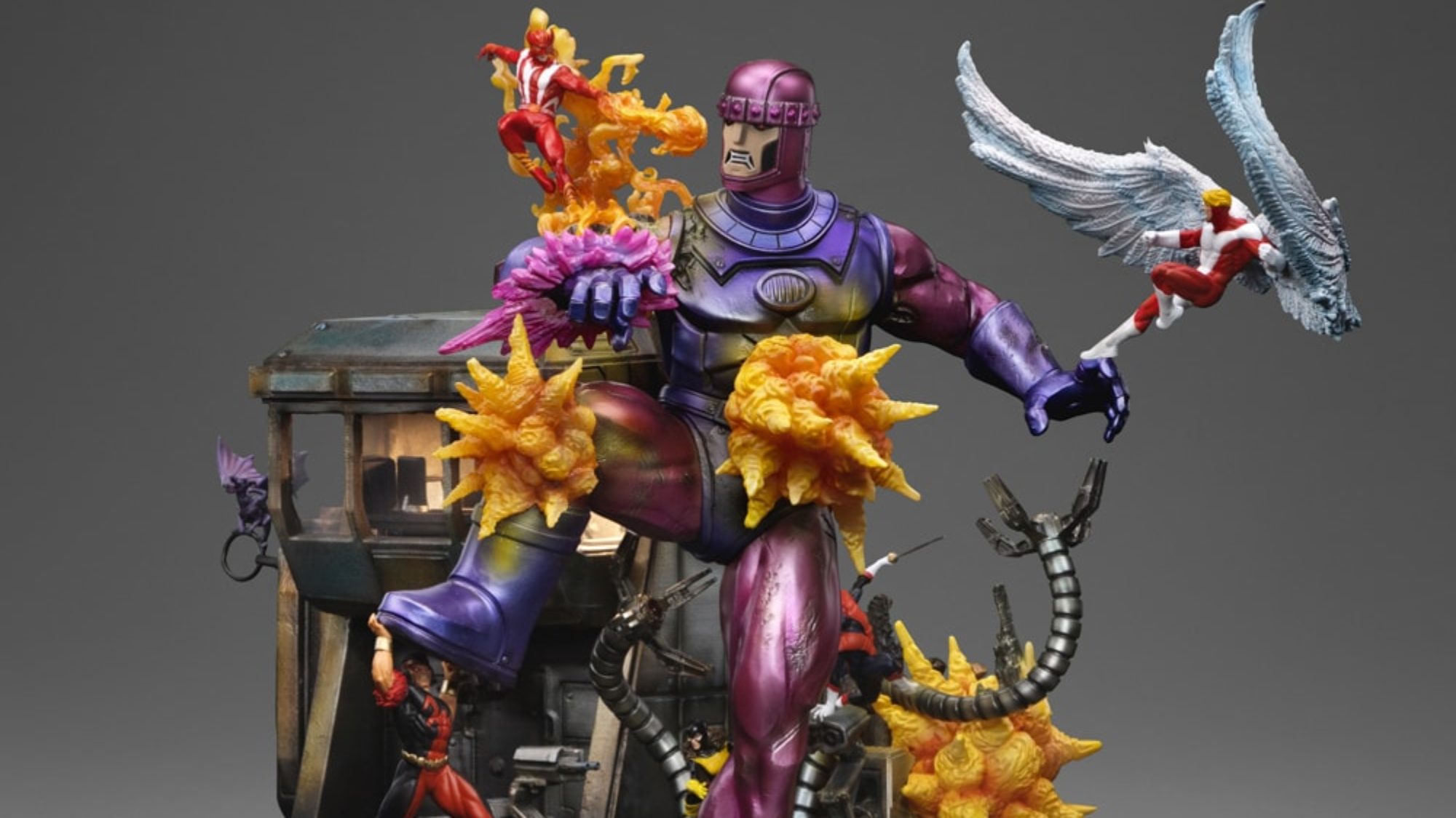 Displayset: X-Men Danger Room – The Toyroom Repro & Custom