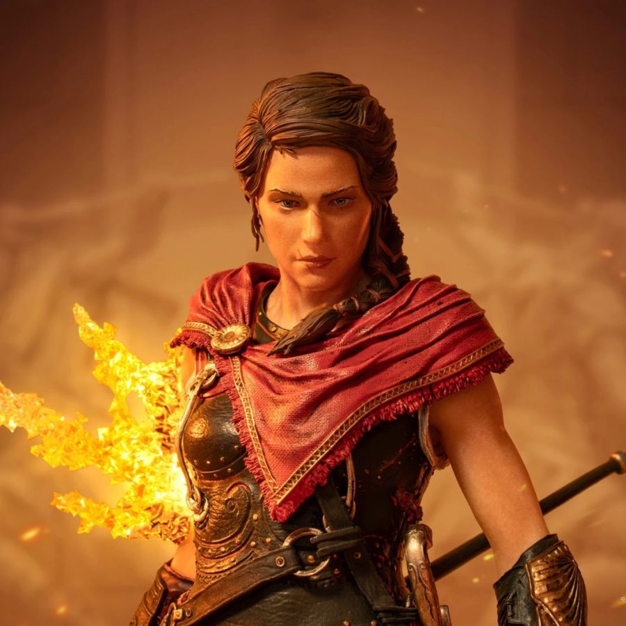 アサシンクリード Odyssey Kassandra New Assassin's Creed: Odyssey Kassandra Statue Arrives from