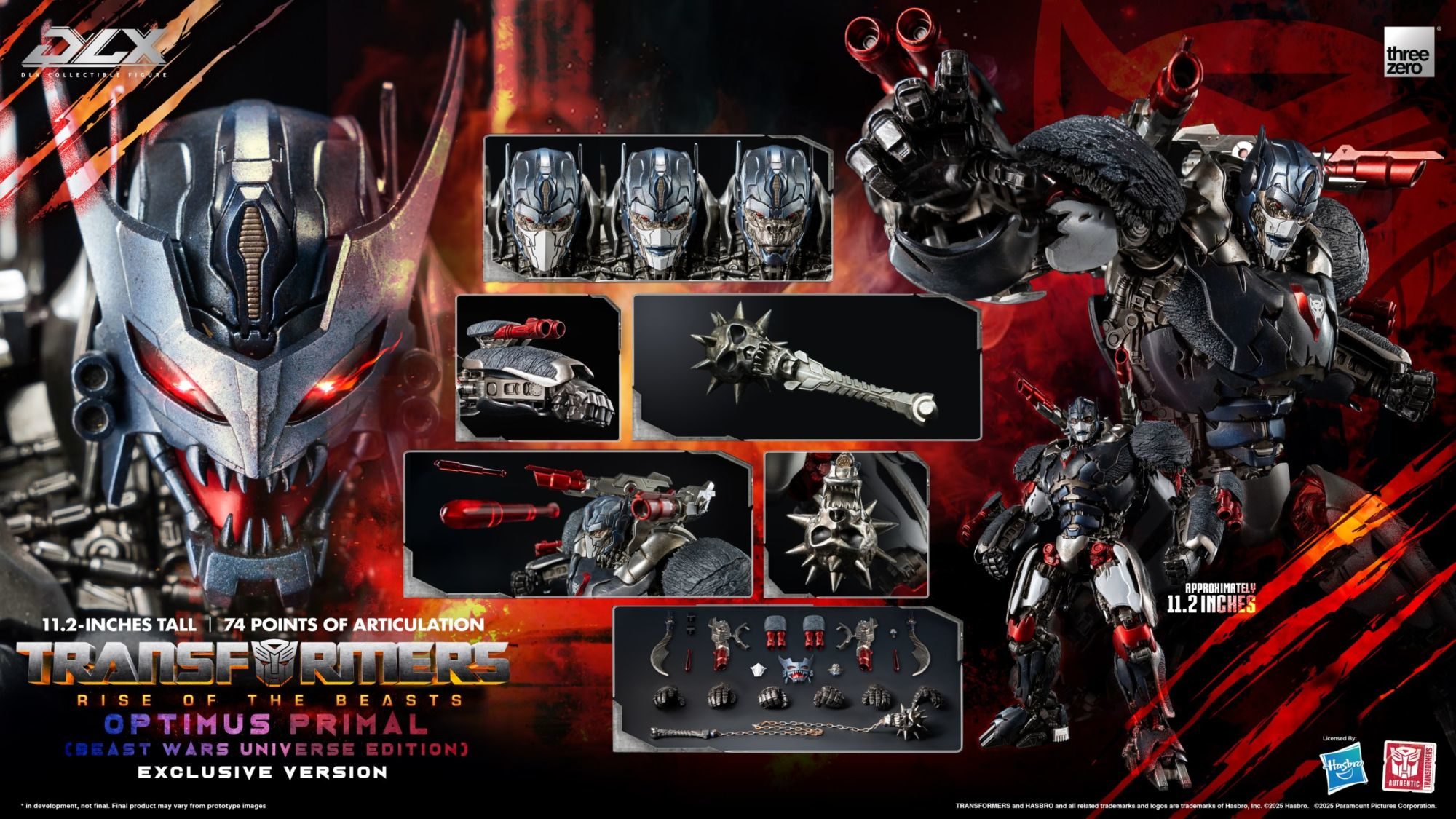 Threezero Unveils New Transformers Beast Wars Optimus Primal DLX