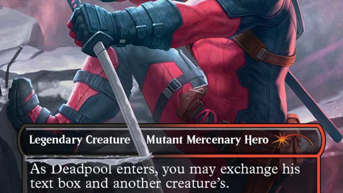 Magic: The Gathering Reveals New Deadpool Secret Lair Cards