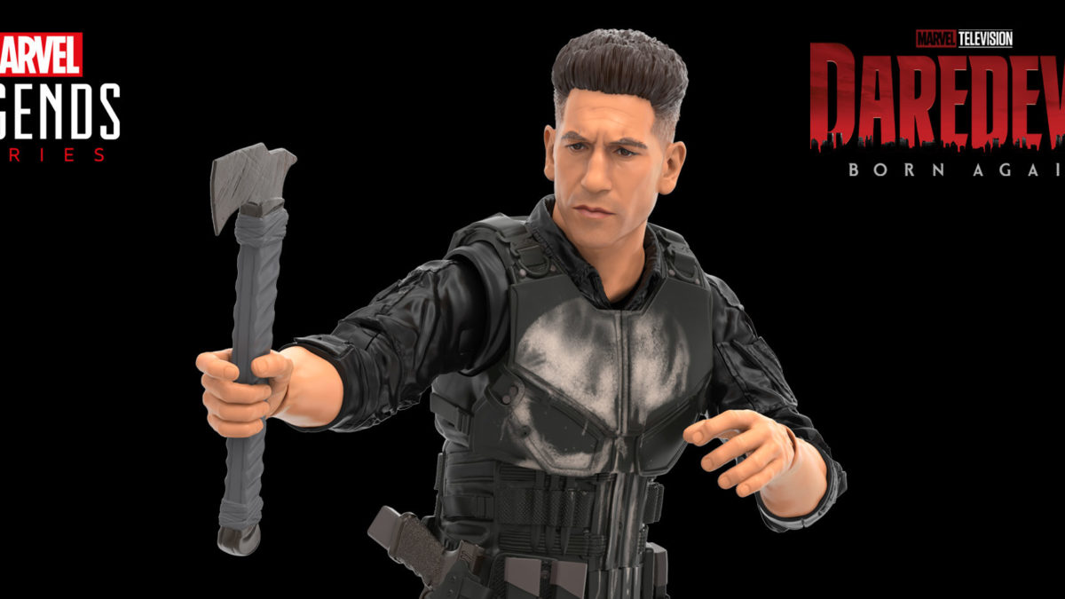 Hasbro Unveils Daredevil: Born Again Punisher Marvel Legends Figure