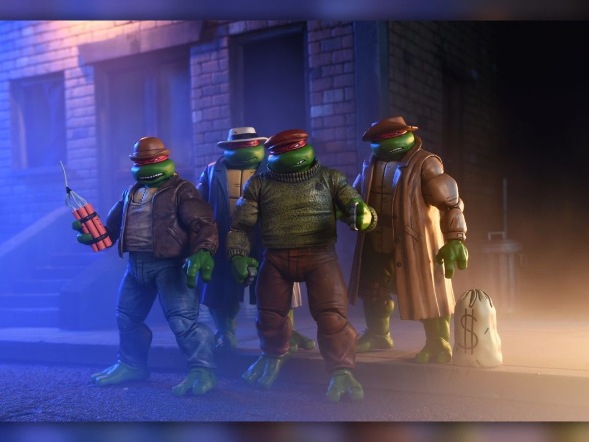 NECA Unveils New Gangster Teenage Mutant Ninja Turtles 4-Pack