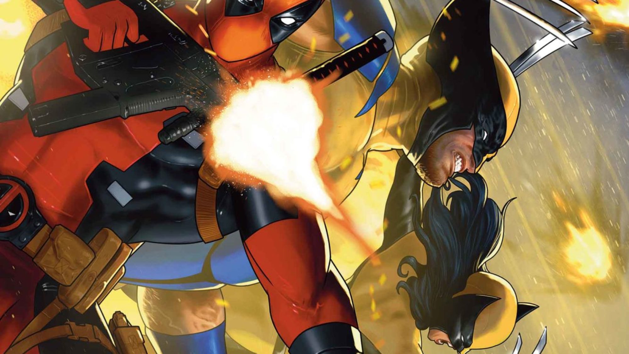 Logan, Laura, Wade & Ellie in Wolverines And Deadpools Logan, Laura, Wade & Ellie in Wolverines And Deadpools
