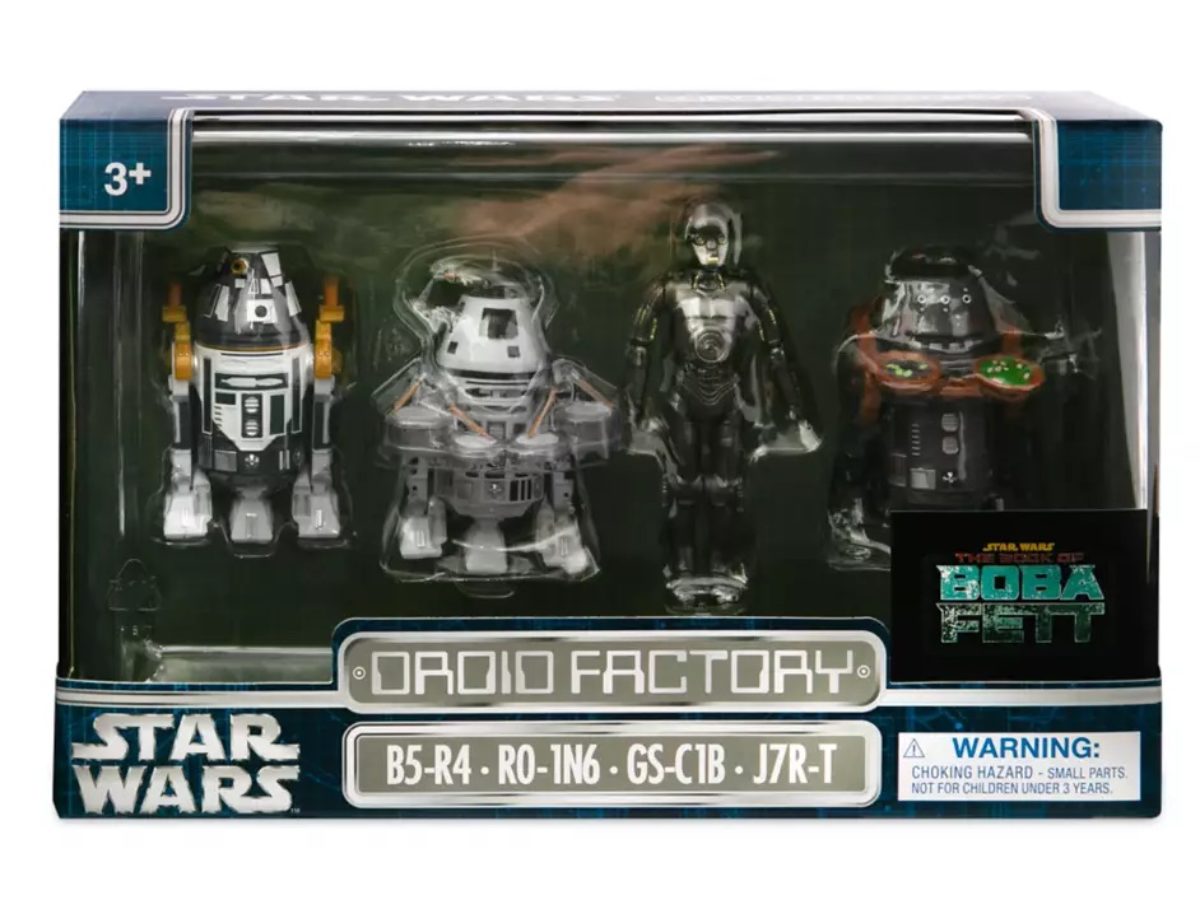 New Star Wars Book of Boba Fett Droid Factory Figure Set Revealed