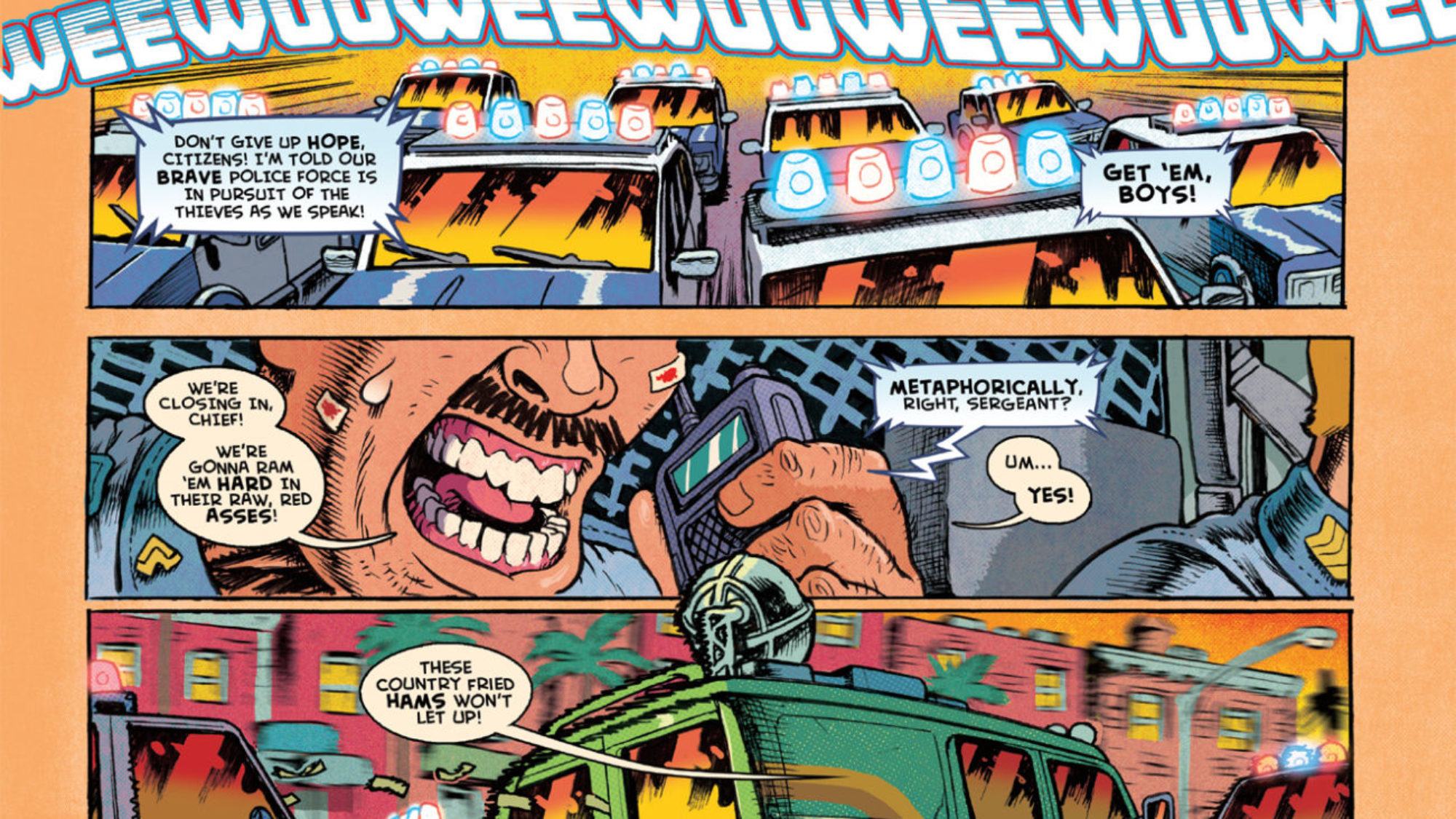 RoboWolf #1 Preview: Cash, Cannibals, and Chaos