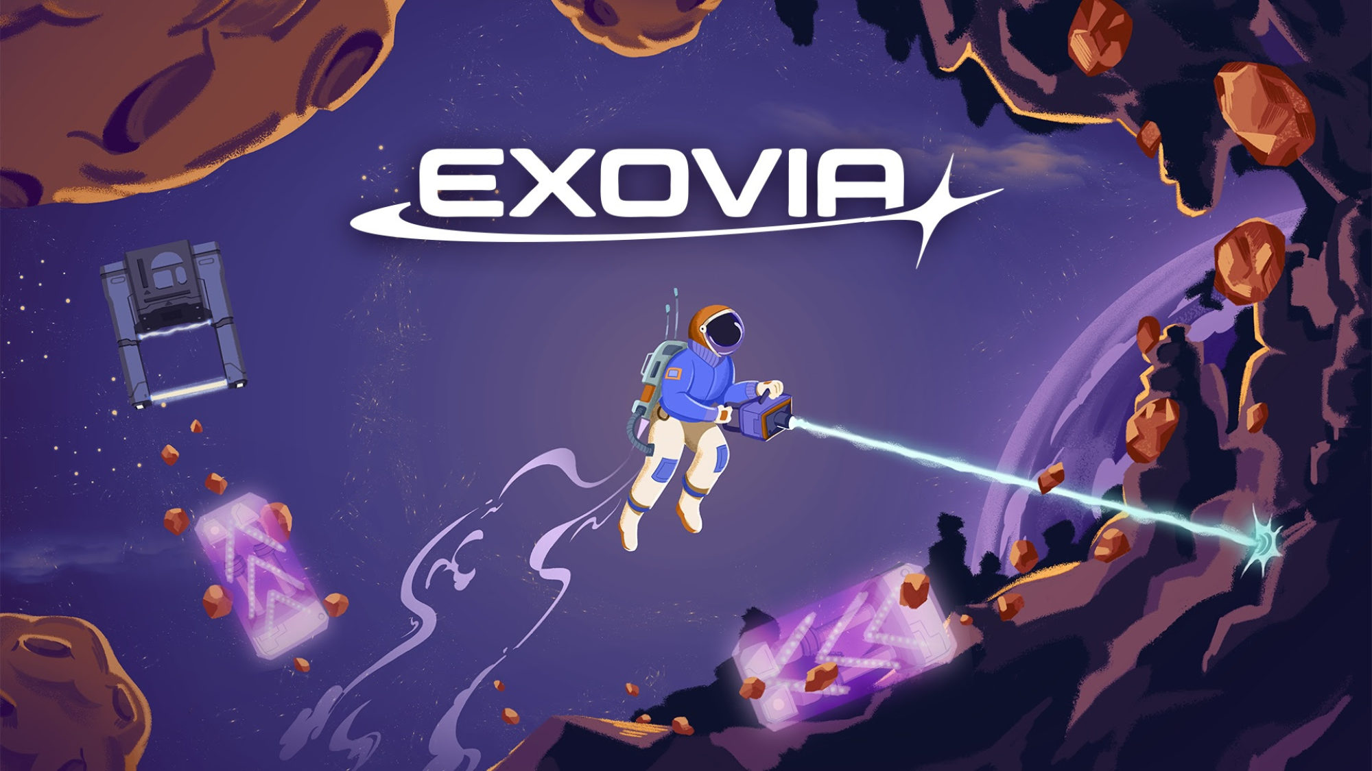 Asteroid Mining Sim Exovia Announced For Steam