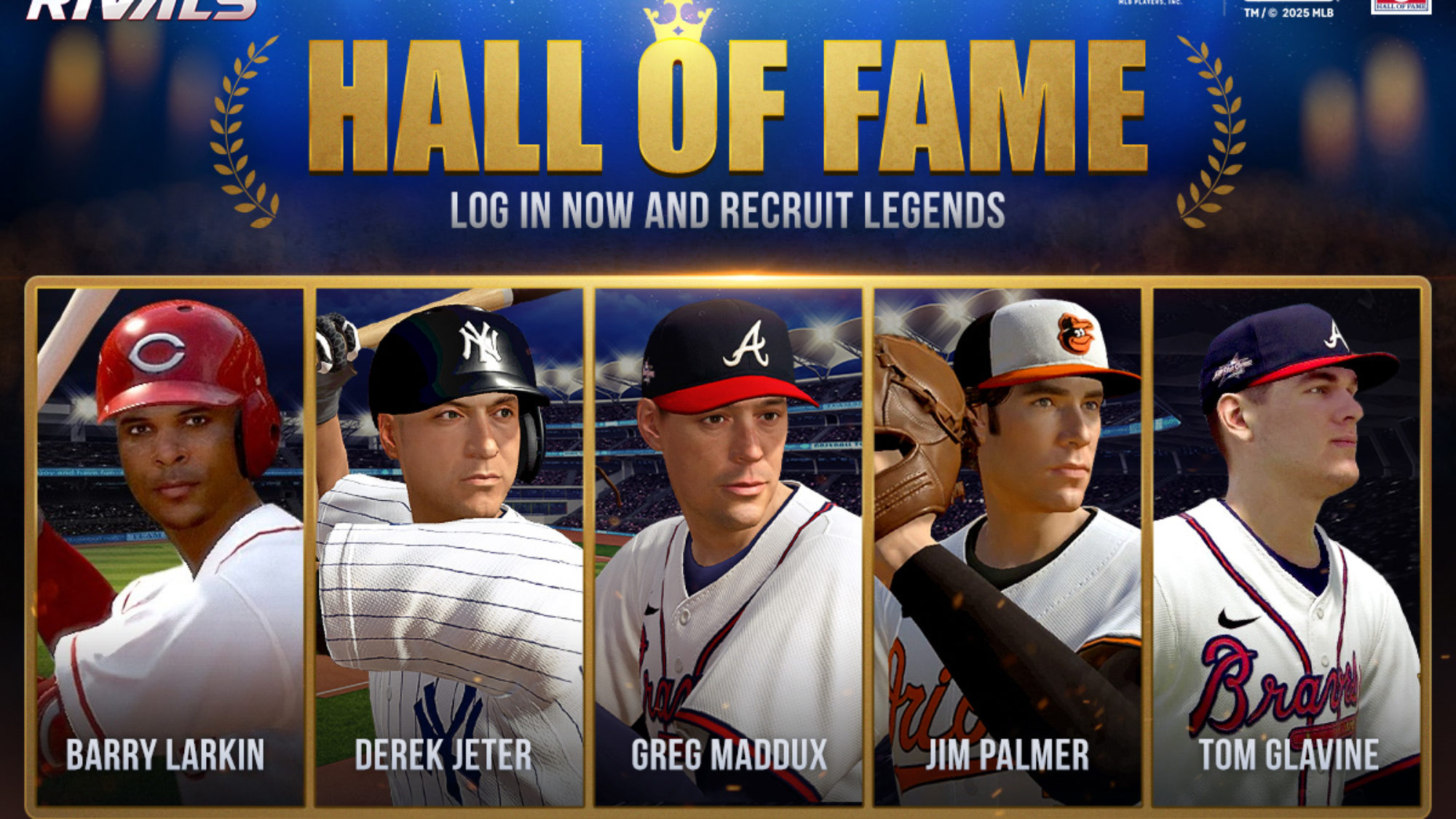 MLB Rivals Add Multiple Commentators & New HOF Partnership
