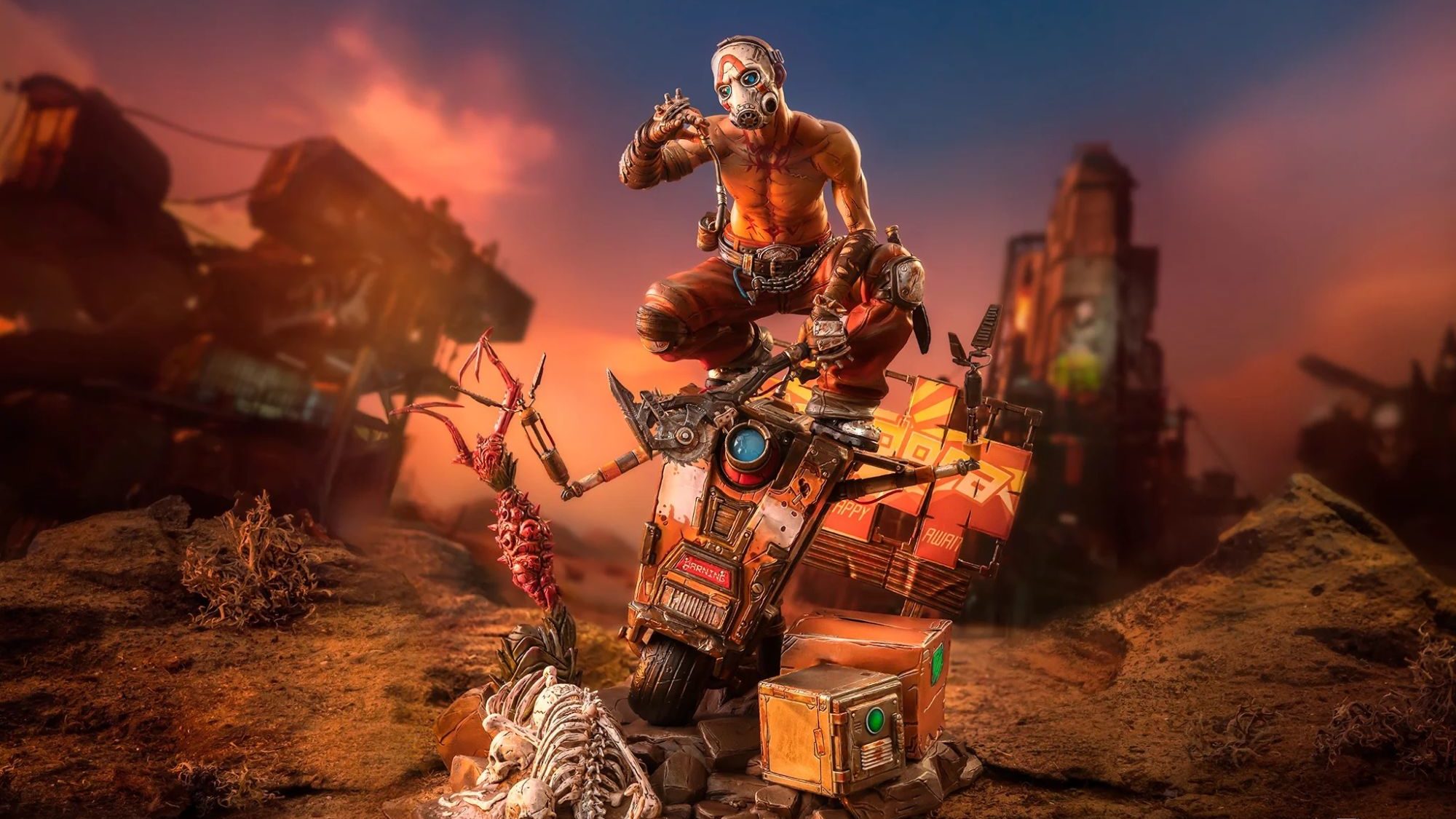 ボーダーランズ フィギュア CLAPTRAP & PSYCHO BANDIT