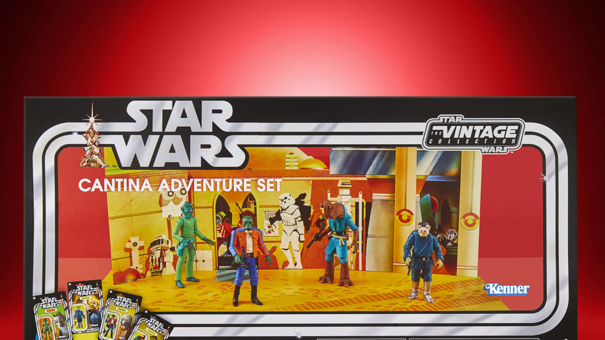 Hasbro Unveils New Kenner Inspired Star Wars Cantina