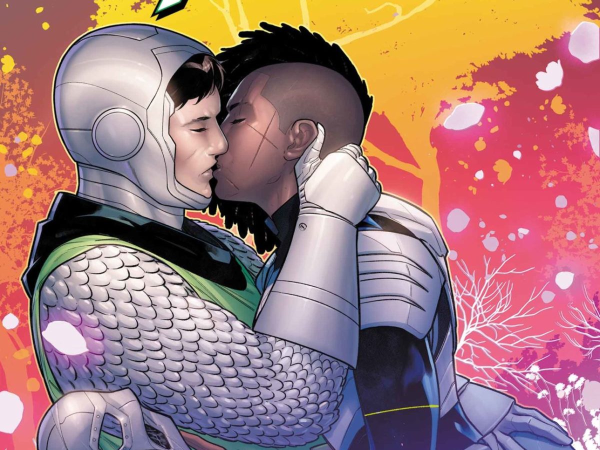 Doctor Doom's Son Kisses Killmonger in One World Under Doom