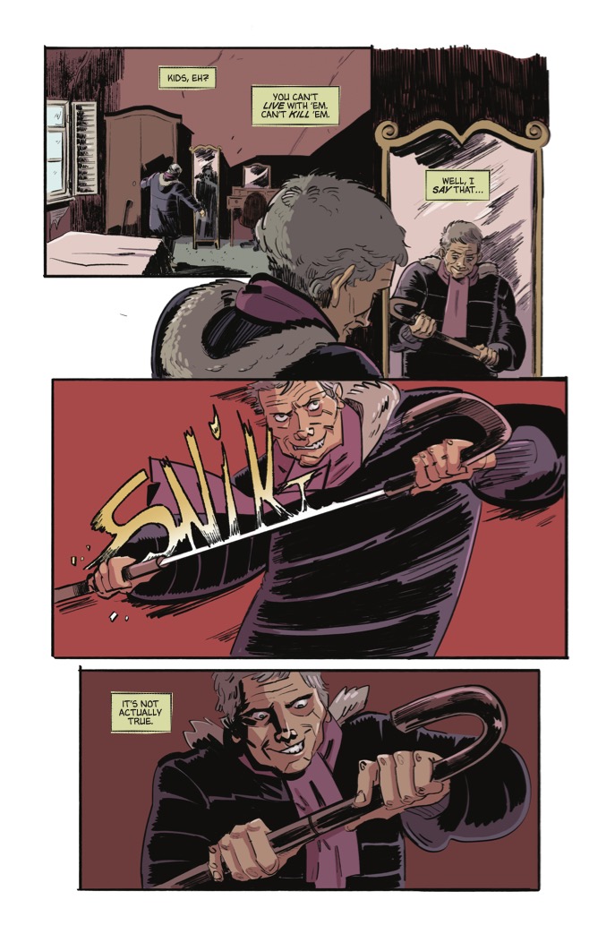 Golden Rage: Mother Knows Best #3 Preview: Senior Smackdown