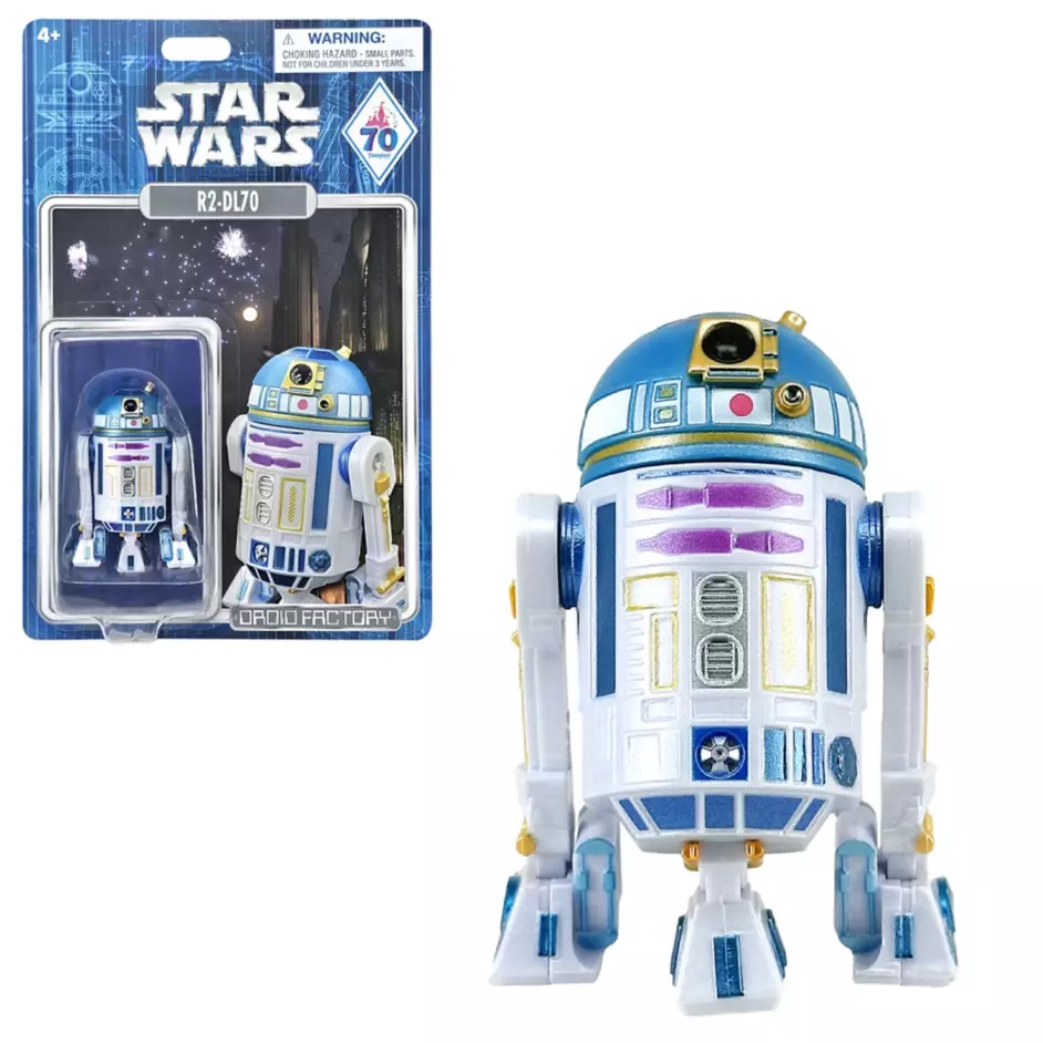 Star Wars Disneyland 70th Droid Factory Figure R2-DL70 Revealed