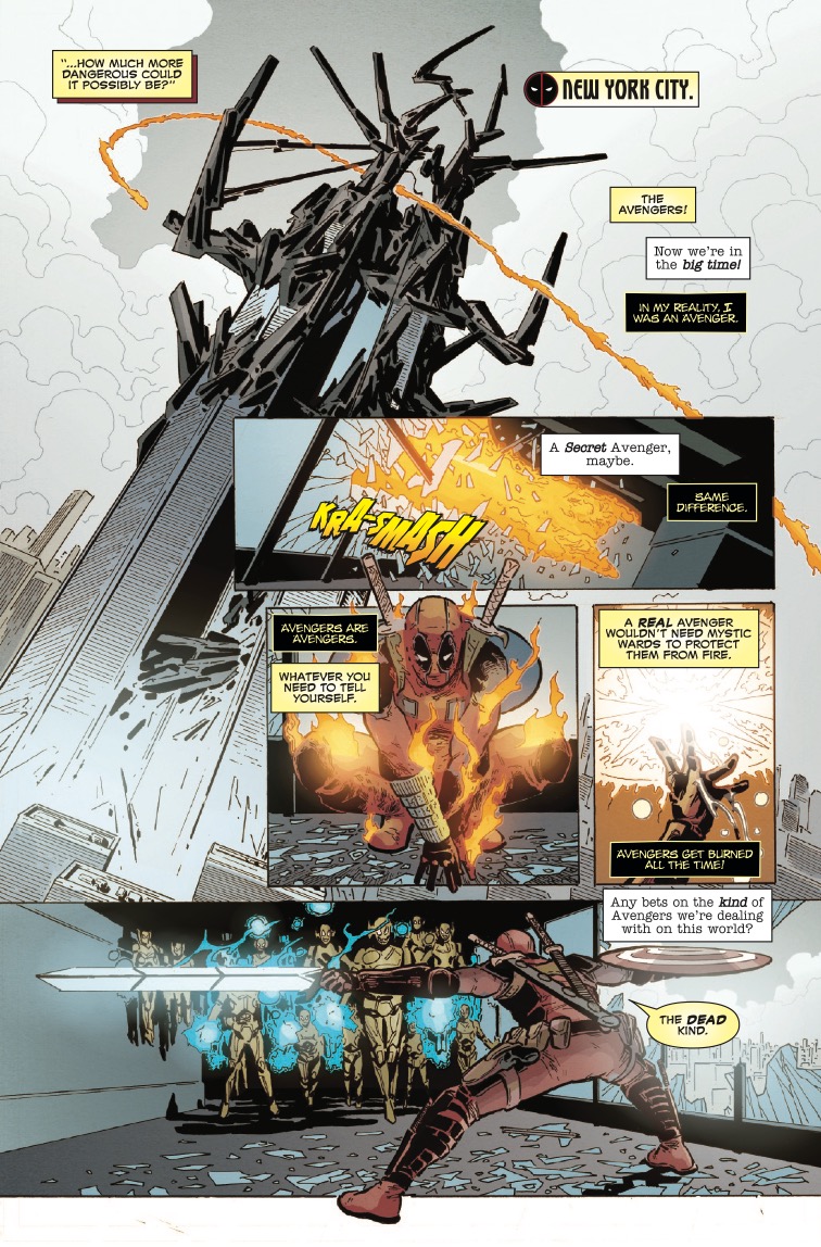 洋書 Deadpool Kills The Marvel Universe #1-4 Deadpool Kills the Marvel Universe One Last Time Vol 1 4