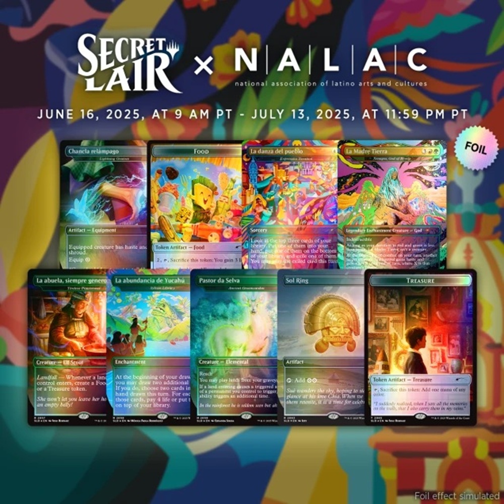 Magic: The Gathering Releases NALAC Secret Lair Drop