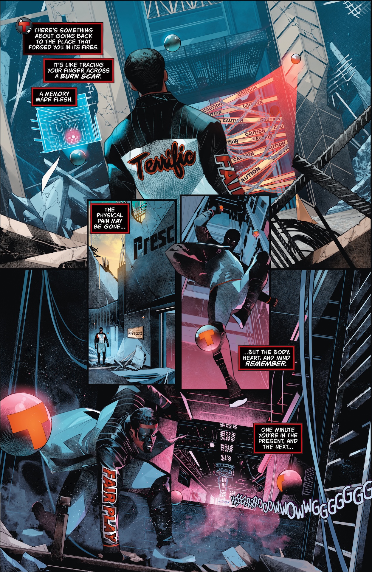 Mr. Terrific: Year One #2 Preview: Guilt Trips and Apokoliptian Rifts