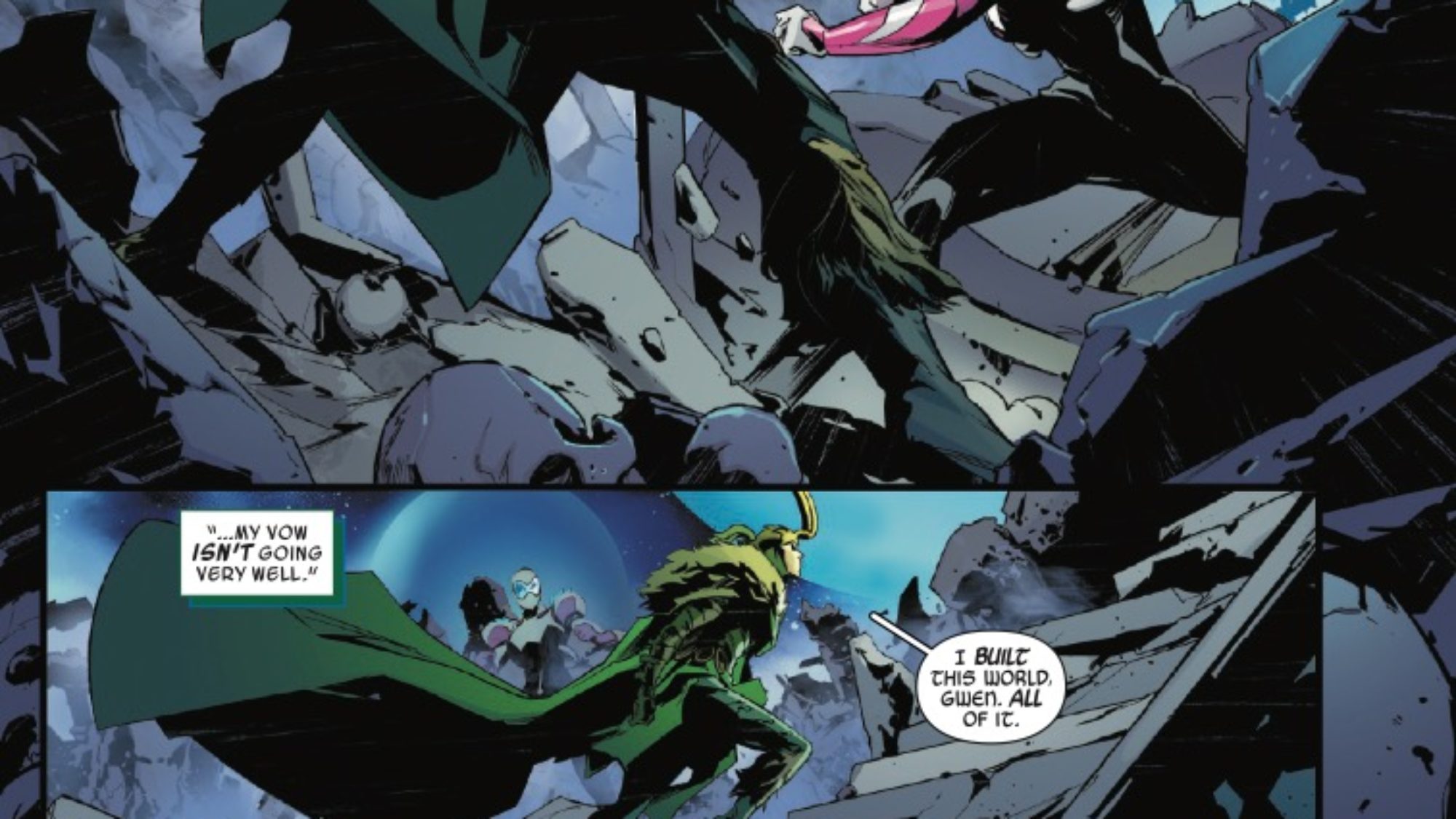 Spider-Gwen: The Ghost Spider #14 Preview: Loki's Cube Conundrum