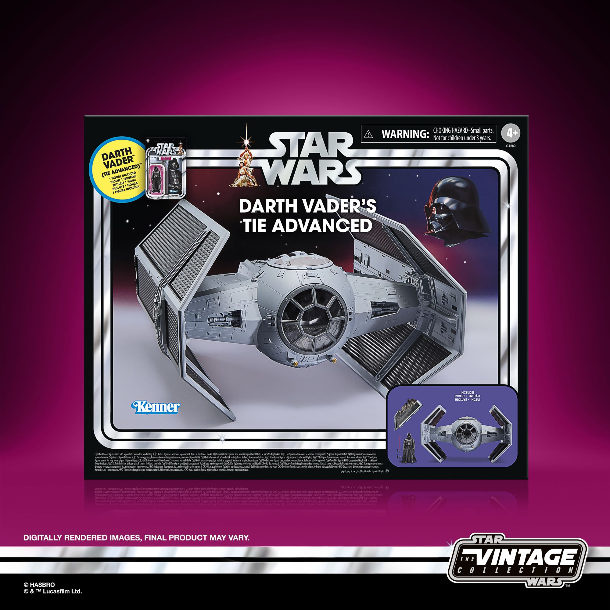STAR WARS DEATH STAR & TIE ADVANCED ×1 Darth Vader's TIE Advanced Flies in with New Star Wars TVC