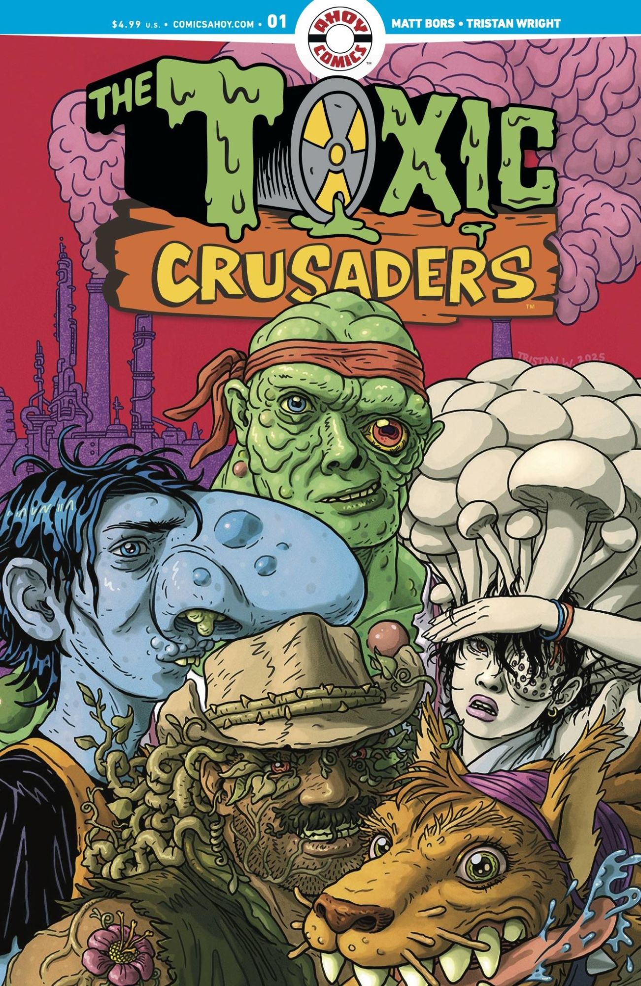 The Toxic Crusaders Launches in Ahoy Comics’ September 2025 Solicits