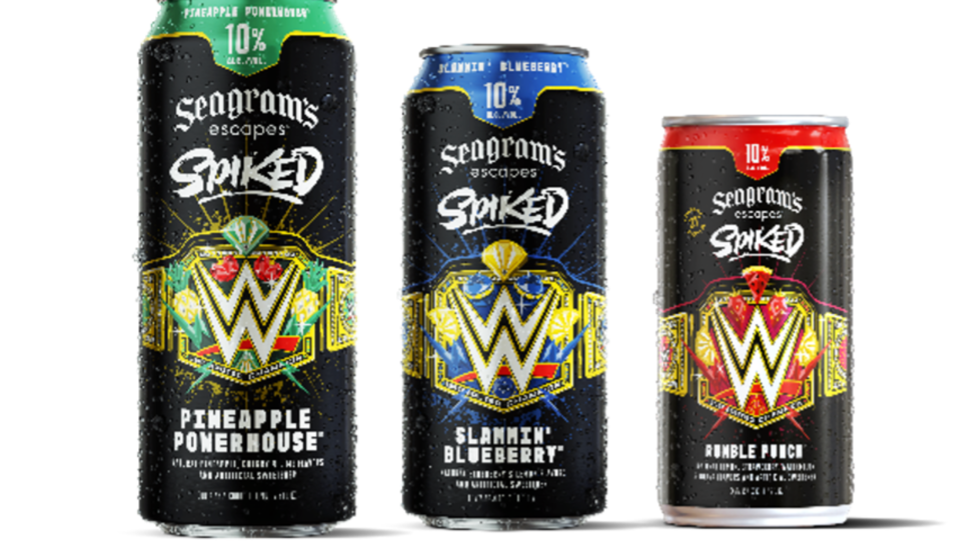 WWE Rocks Beverage World with Seagram's Escapes Spiked Partnership