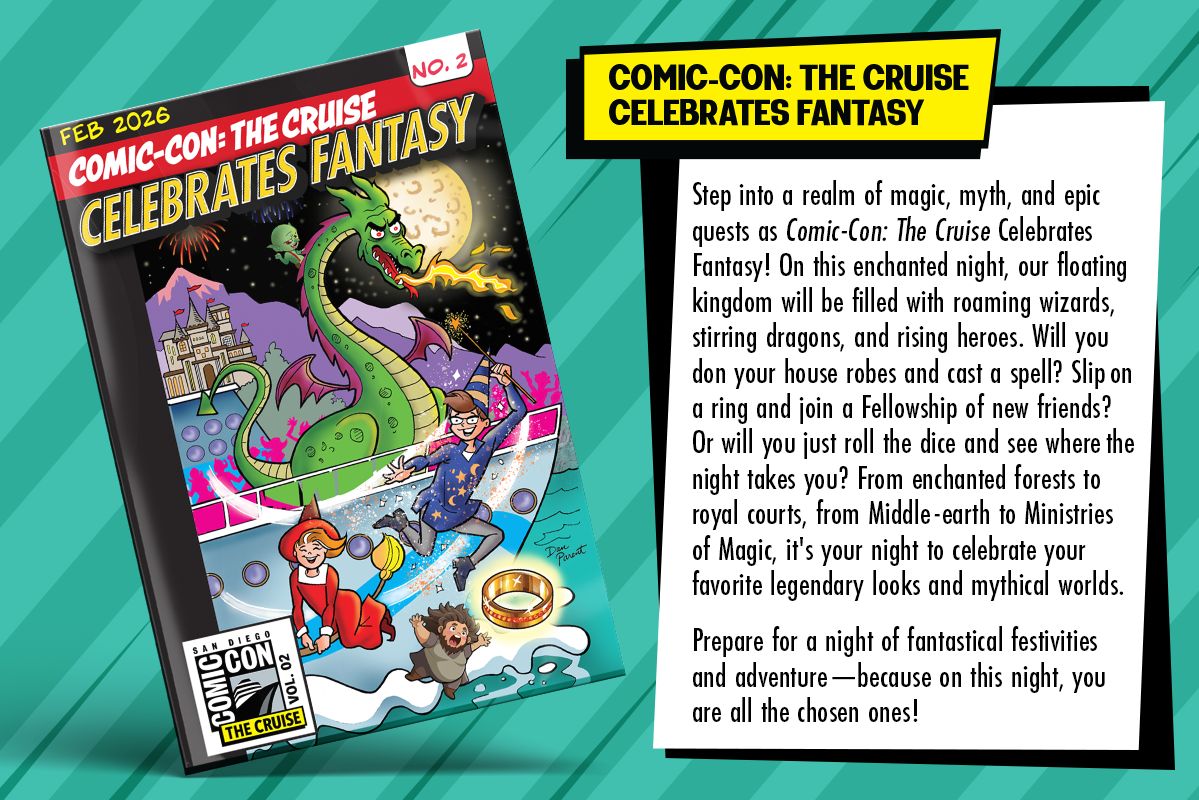 Dan Parent Goes Cruising With San Diego Comic-Con Dan Parent Goes Cruising With San Diego Comic-Con