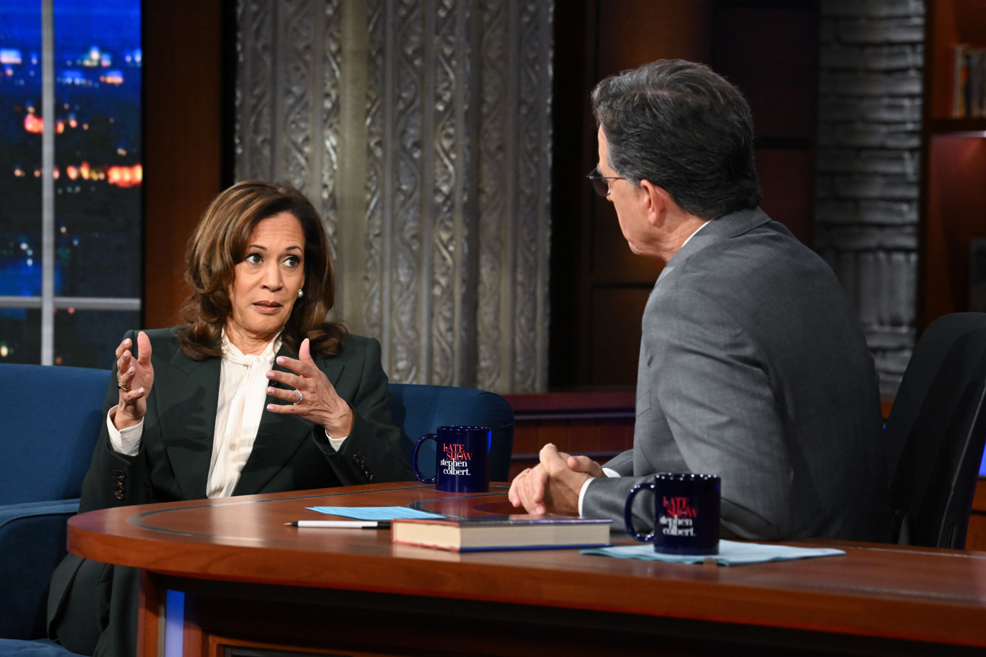 Colbert: VP Kamala Harris Not Interested in "Broken" Election Process