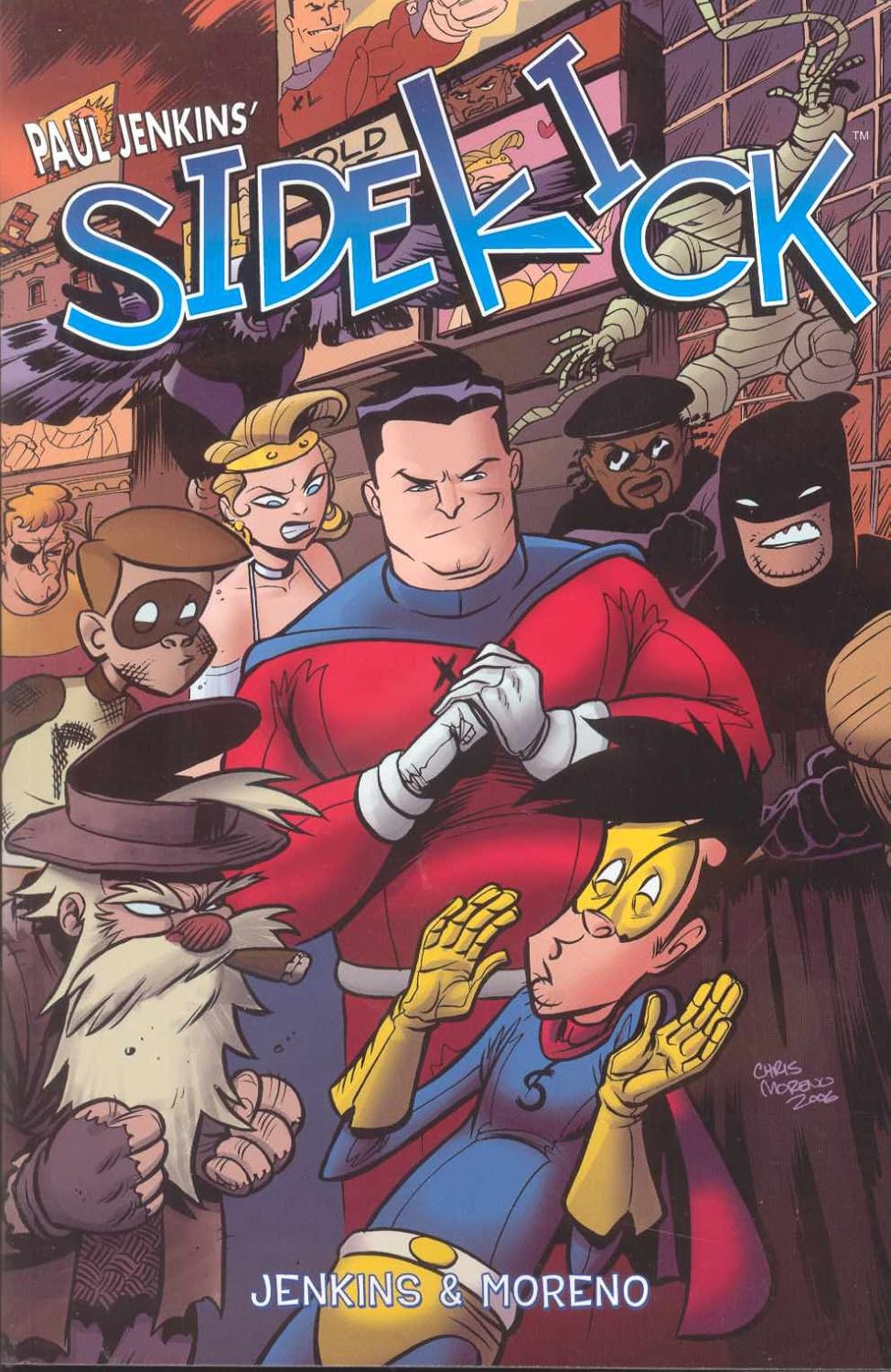 SideKicks: Paul Jenkins' Superhero Satire Set for Animated Adapt