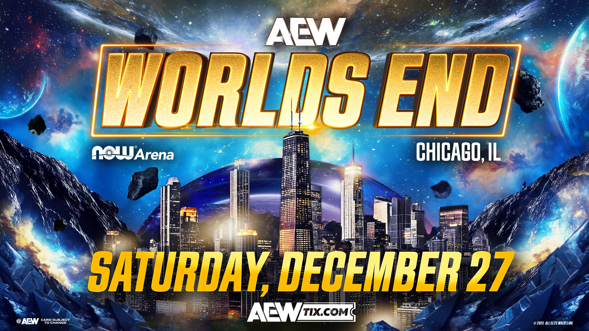 AEW World's End Chicago Comes to Chicago in December