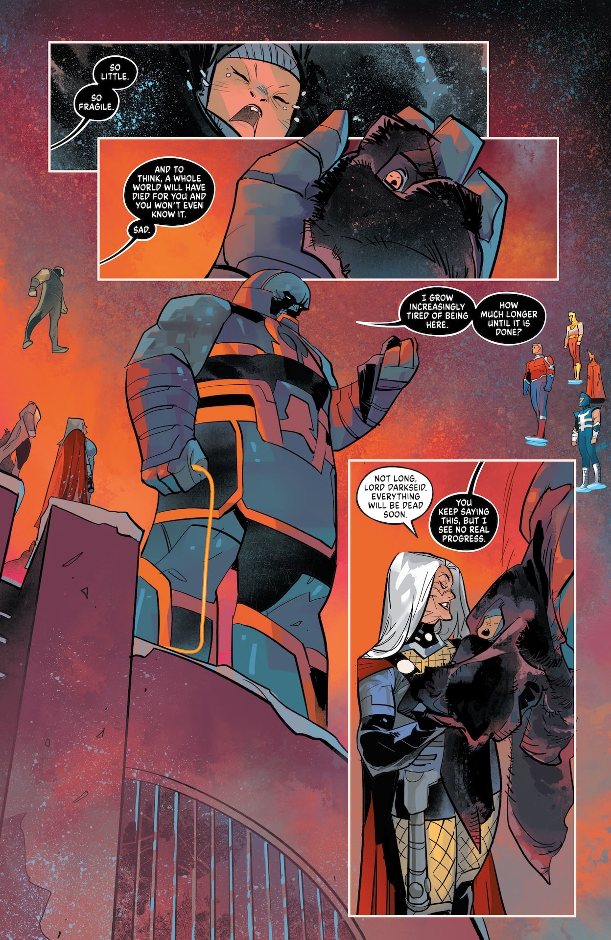 DC vs. Vampires; World War V #11 Preview: New Gods’ Sucker Punch? DC vs. Vampires; World War V #11 Preview: New Gods’ Sucker Punch?