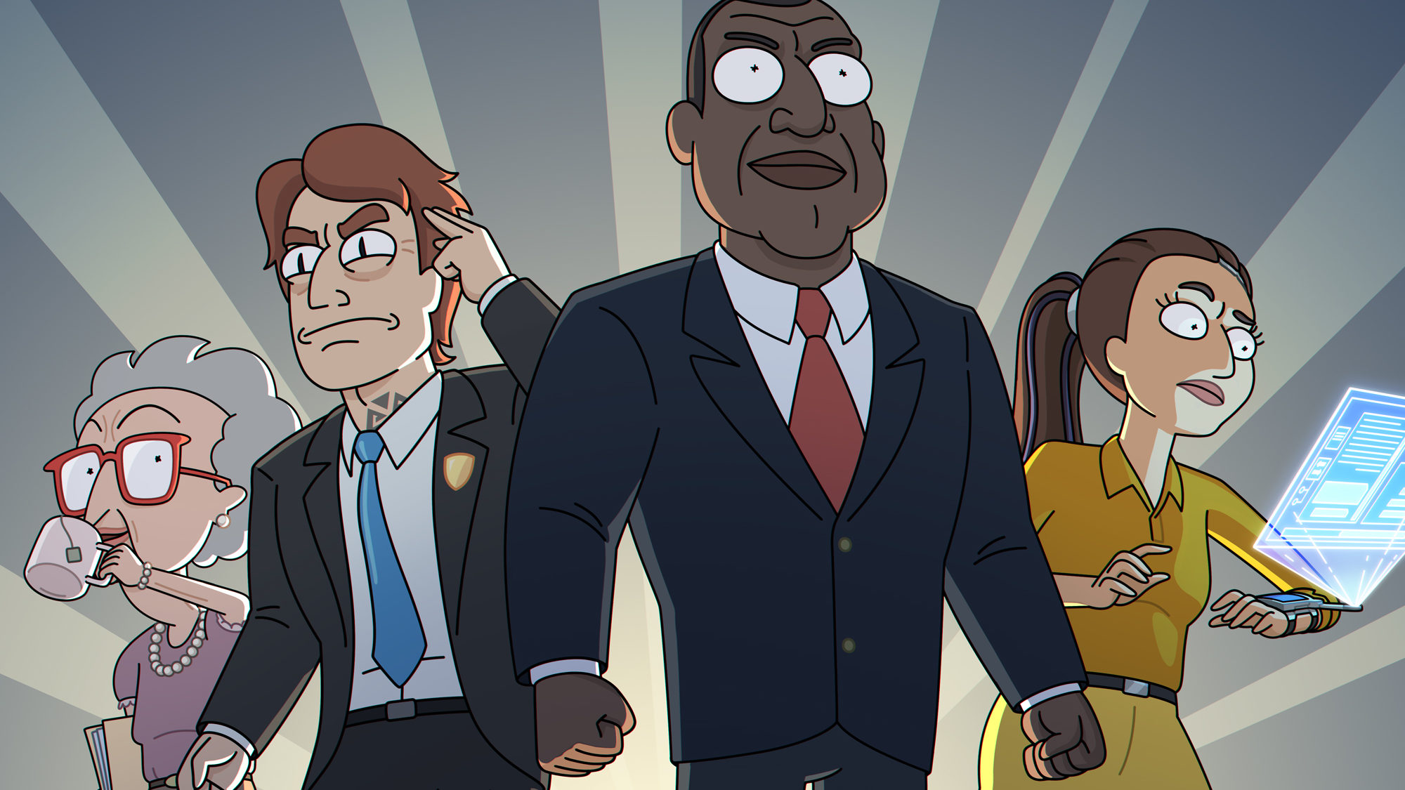 President Curtis: Rick and Morty Spinoff Set for Annecy Debut, Session