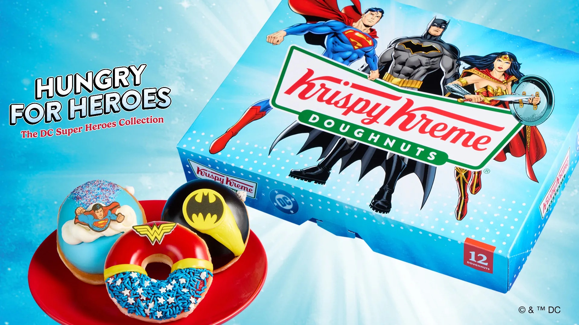 Krispy Kreme Launches New Custom Collab With DC Comics