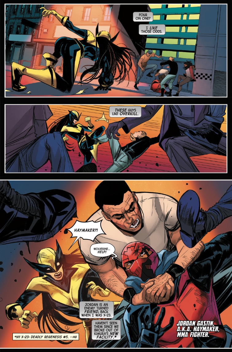 Laura Kinney: Wolverine #8 Preview: Haymaker's Past Punches Back