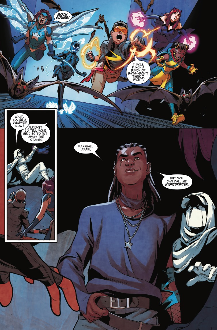 New Champions #7 Preview: Nightdrifter Steals the Spotlight