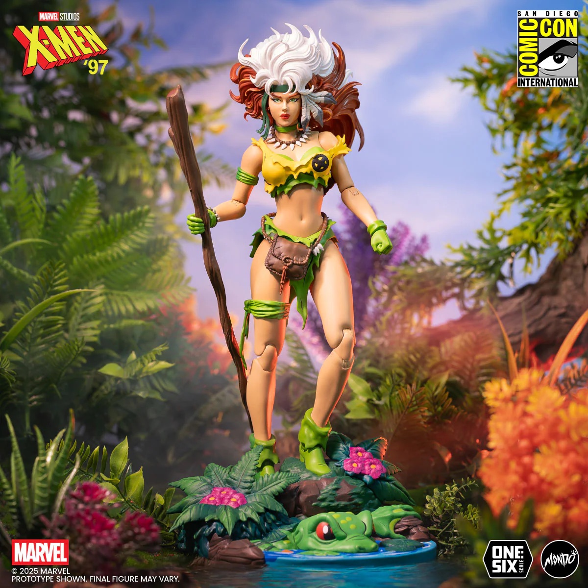 Mondo Unveils X-Men '97 Savage Land Rogue 1/6 Figure for SDCC