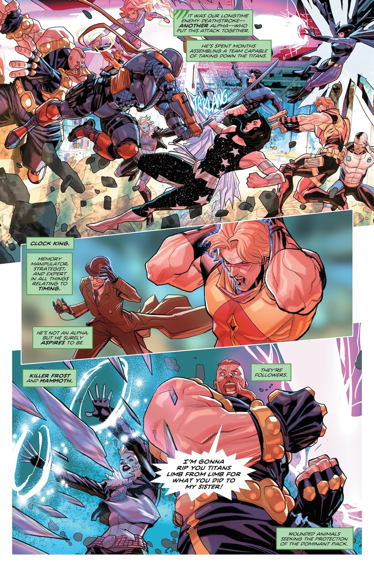 Titans #25 Preview: Deathstroke's New Gang Hits Hard