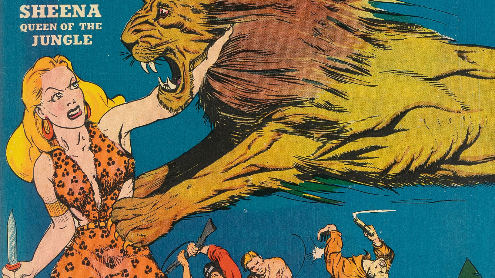 An Iconic Early Sheena Cover in High Grade, Jumbo Comics 15 at Auction