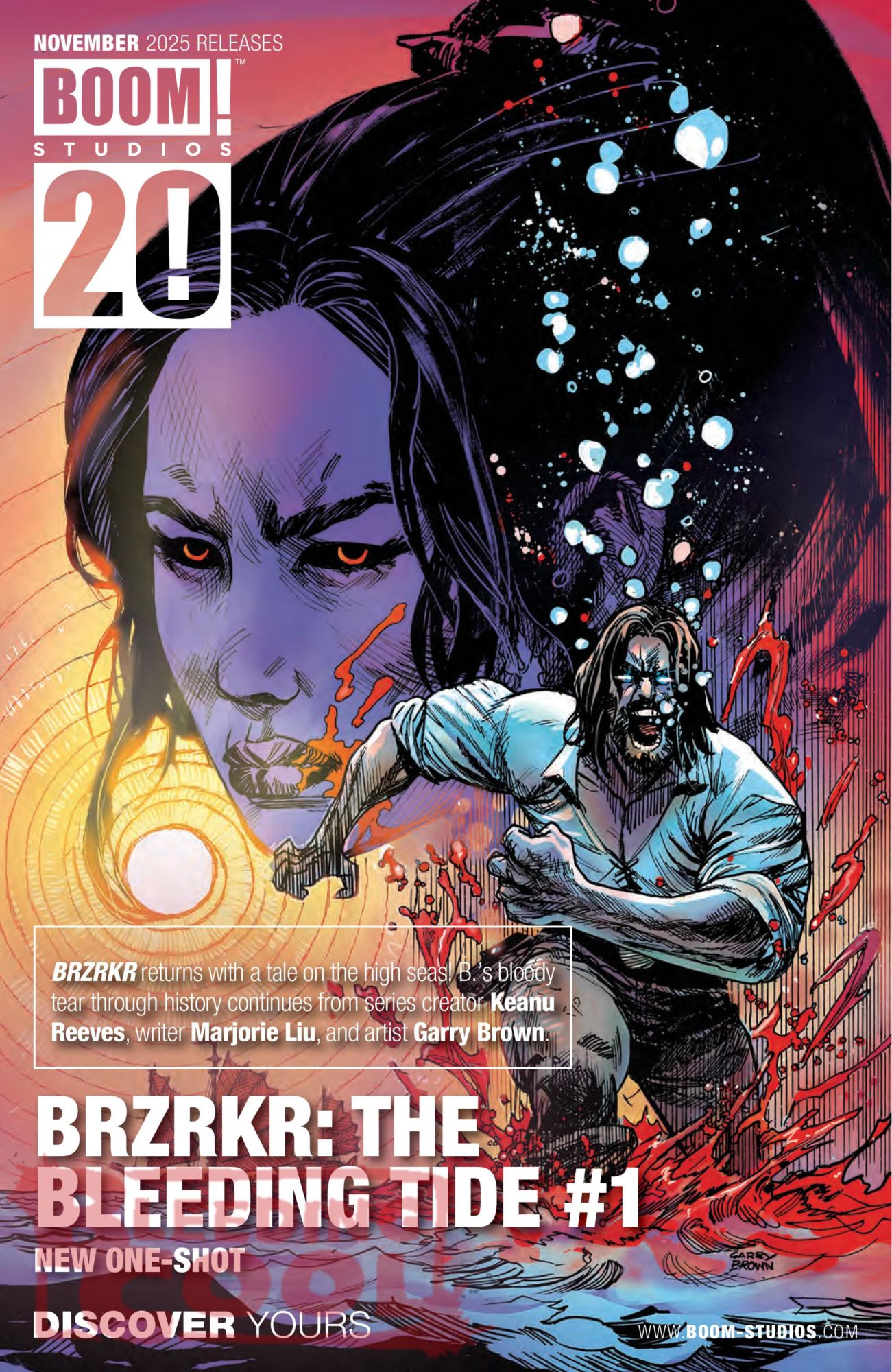 Boom Studios' Full November 2025 Solicits With Brzrkr: Bleeding Tide