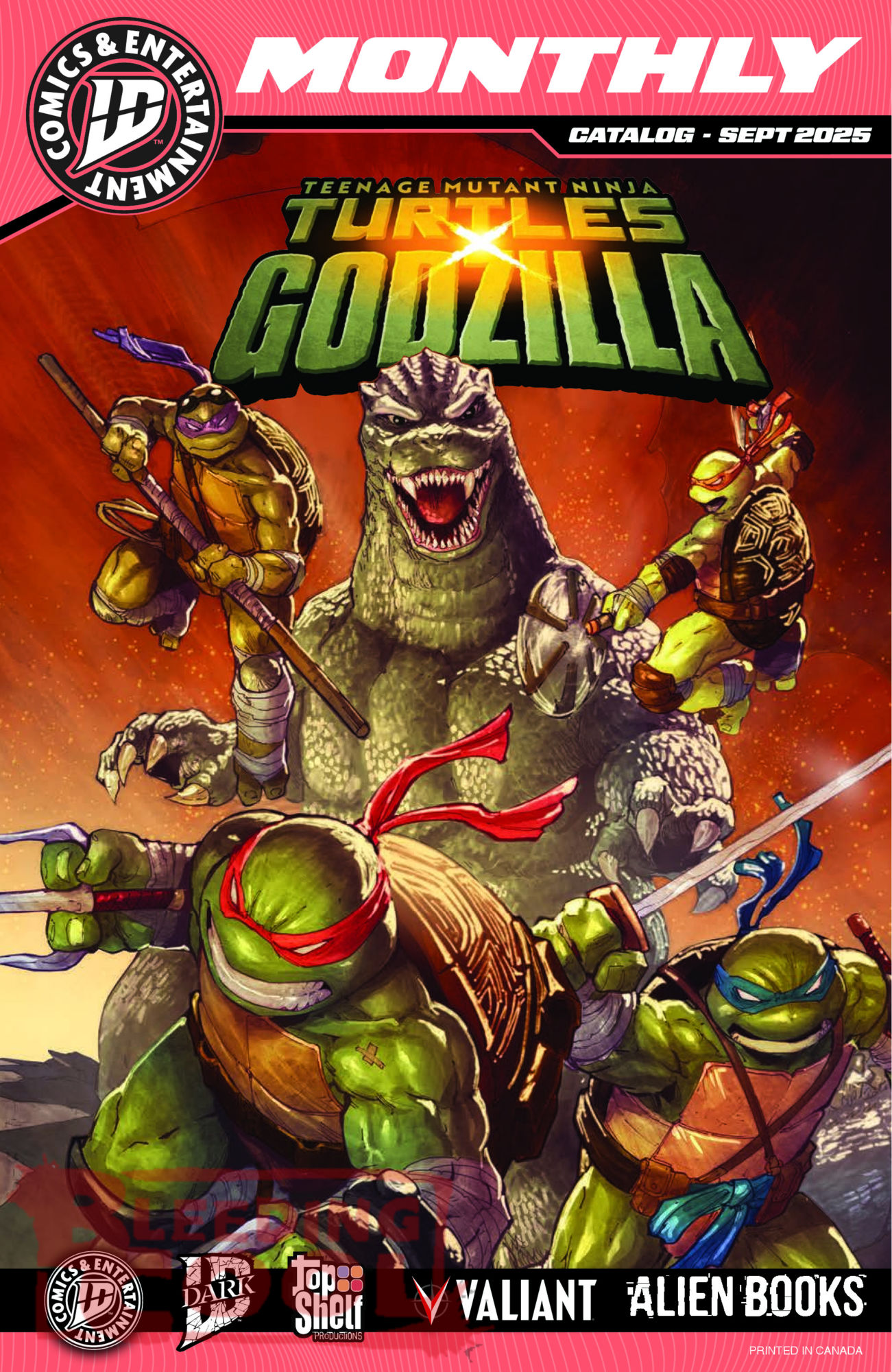IDW's Full Solicits For November And December 2025, With TMNT #13