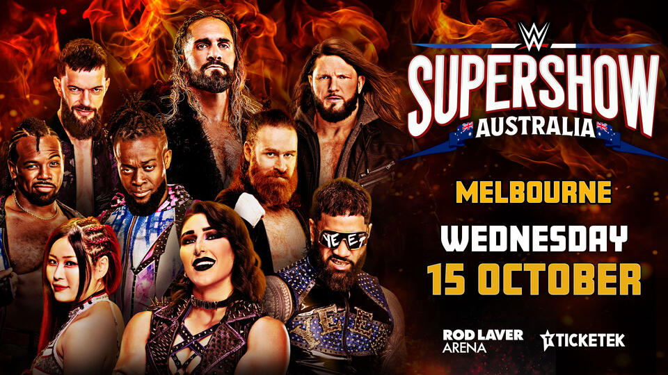 WWE Returns to Melbourne in October for SuperShow Australia
