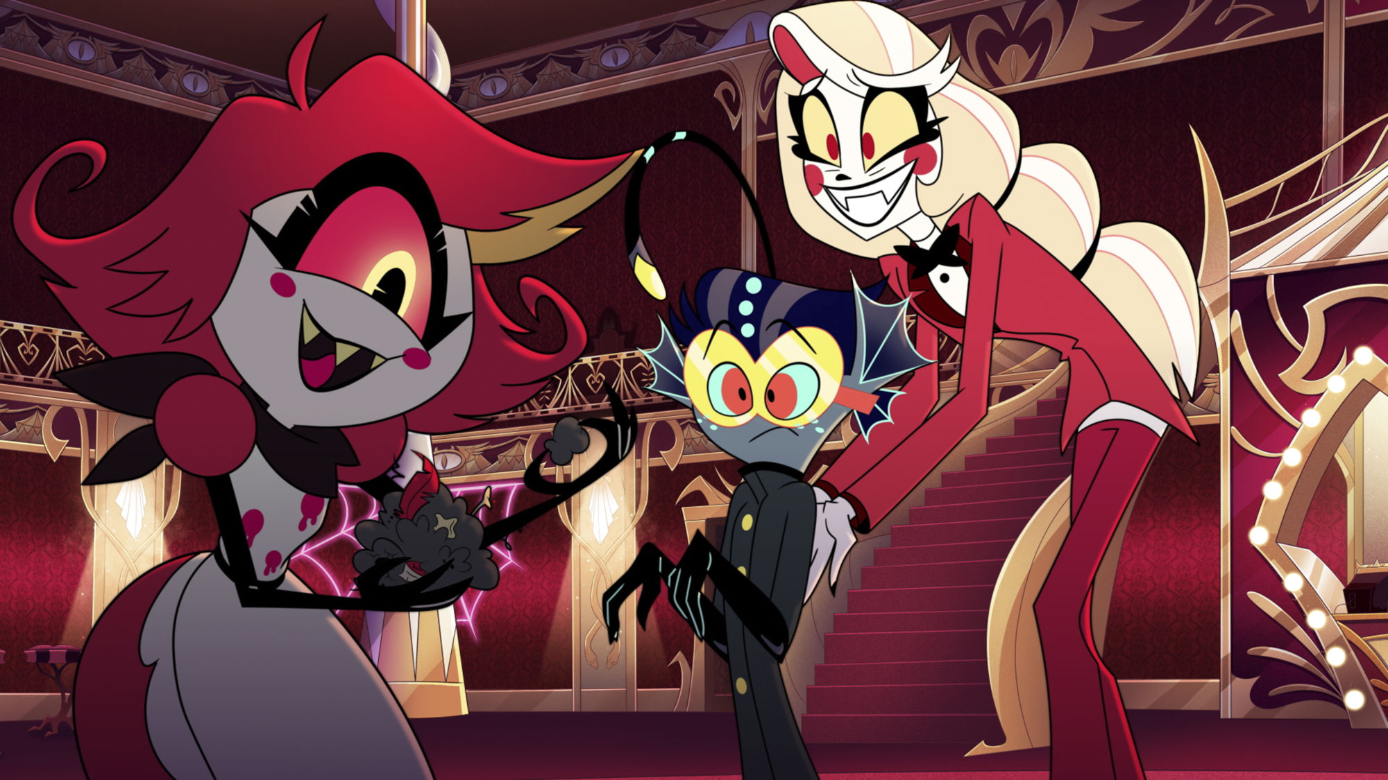 Hazbin HAZBINHOTEL TC S2 1st Abel Hotel Season 2 Images; Season 1