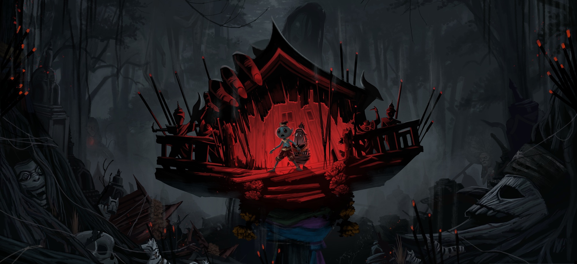 New Horror Adventure Game Kumarn: The Wandering Spirit Revealed