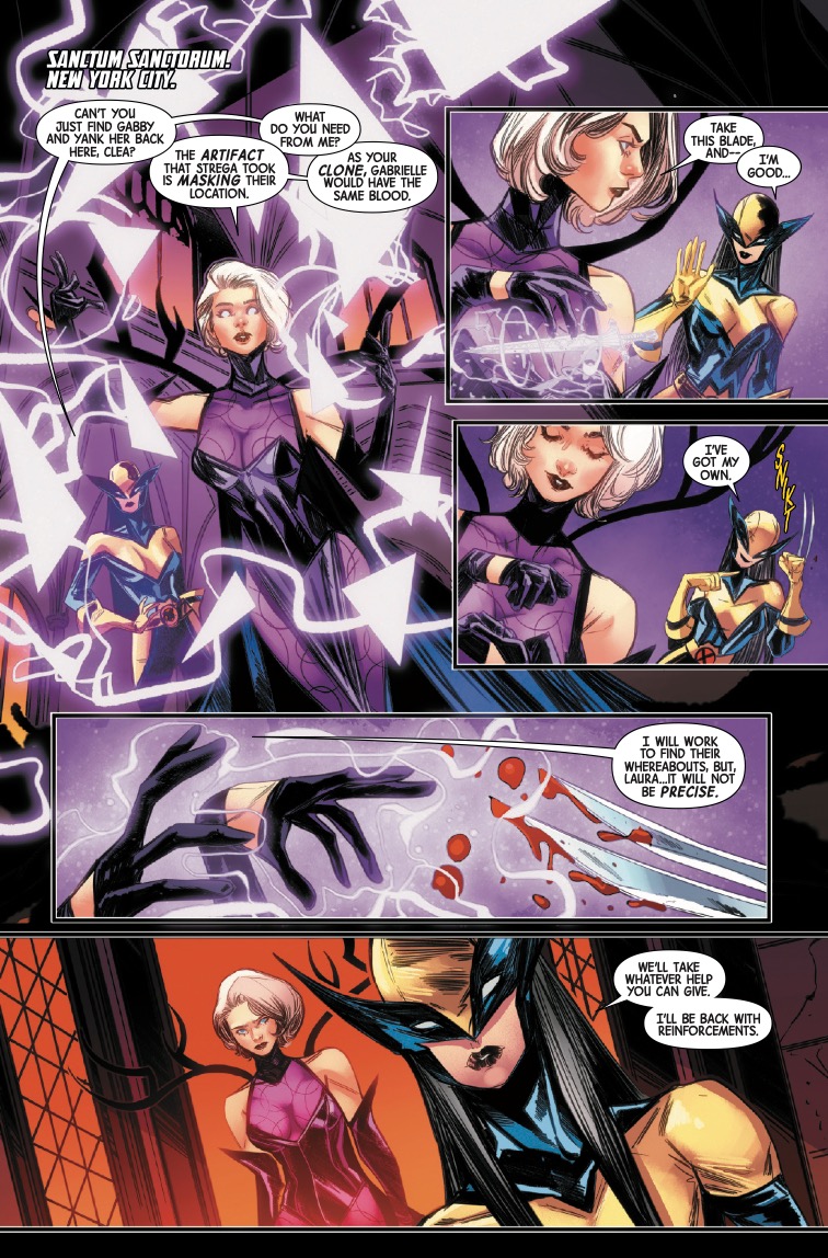 Laura Kinney: Wolverine #10 Preview: Healing Factor Fail